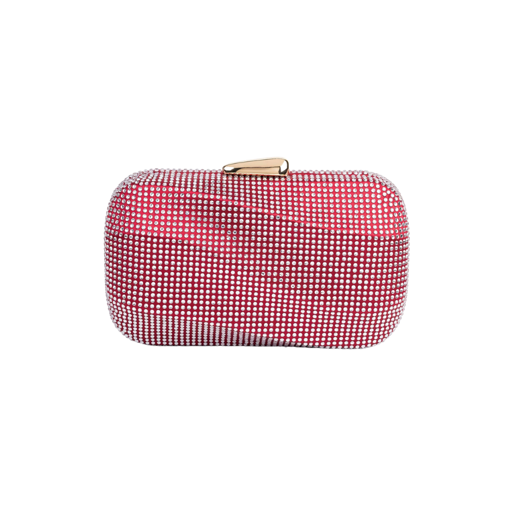 Red Rhinestone Clutch