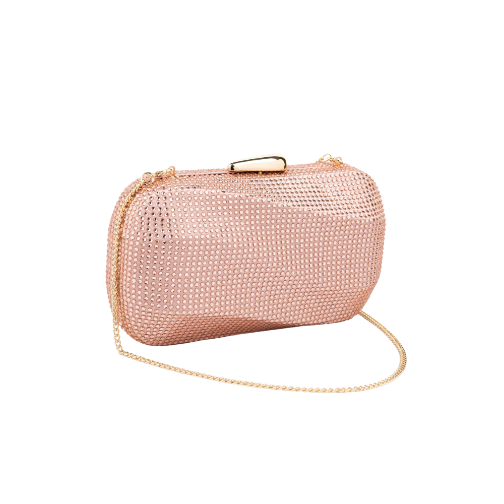 Pink Rhinestone Clutch