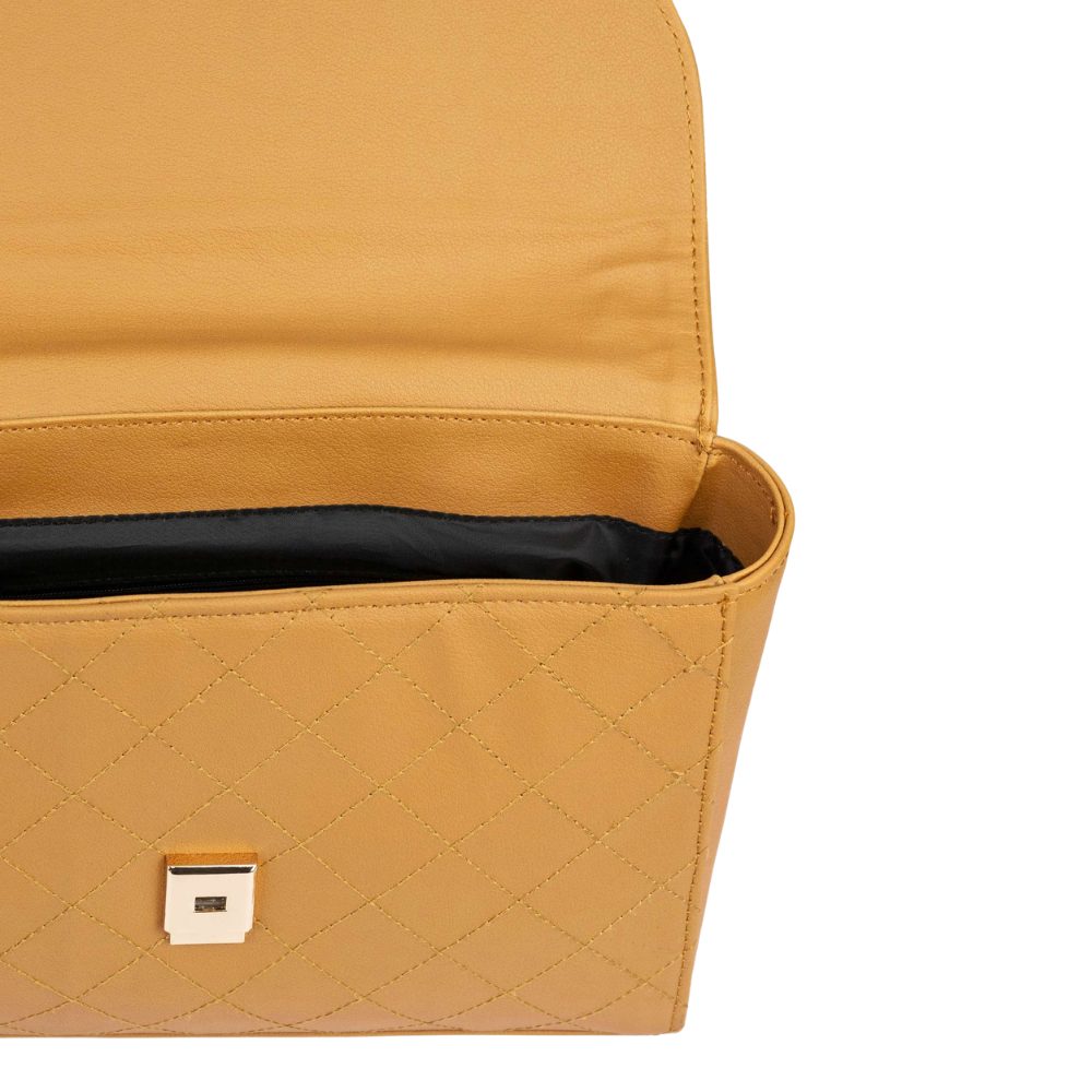 Rust Stitched Handbag